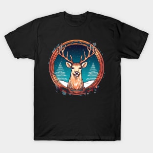 Deer in Ornament, Love Deers T-Shirt